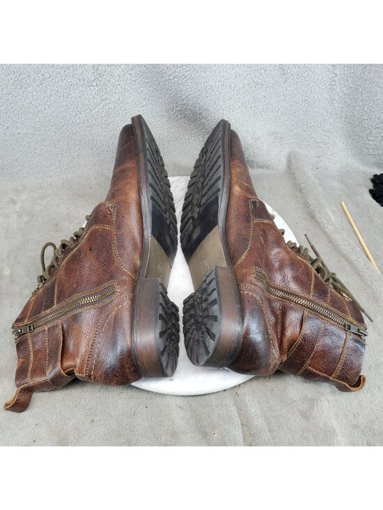 Aston Gray Shoes Mens Size 11 Rockcastle 2 Brown Leather Boots *Read* main image 7